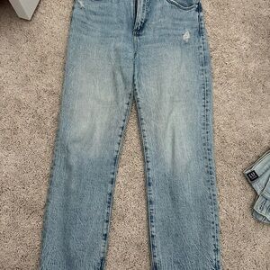 LOFT Light Blue Ankle & Cropped Jeans